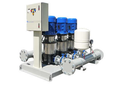 Variable speed booster system