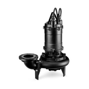 Cast iron submersible pump with single-channel impeller